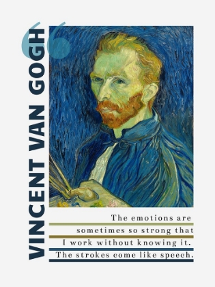 Picture of VINCENT VAN GOGH QUOTE: EMOTIONS