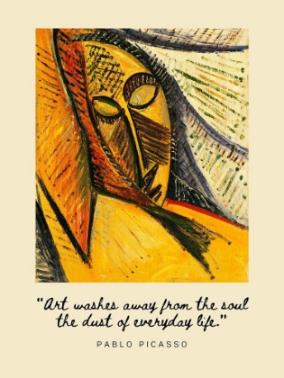 Picture of PABLO PICASSO QUOTE: EVERYDAY LIFE