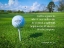 Picture of WOODROW WILSON QUOTE: GOLF
