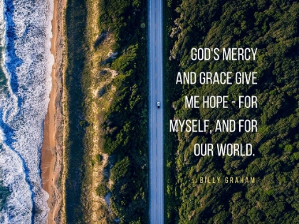Picture of BILLY GRAHAM QUOTE: GODS MERCY