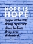 Picture of HENRY ROLLINS QUOTE: HOPE IS HOPE