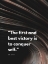 Picture of PLATO QUOTE: CONQUER SELF