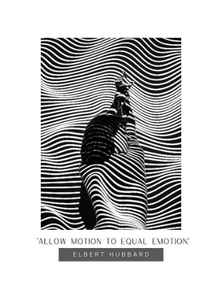Picture of ELBERT HUBBARD QUOTE: ALLOW MOTION