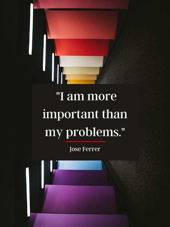Picture of JOSE FERRER QUOTE: MY PROBLEMS