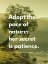 Picture of RALPH WALDO EMERSON QUOTE: ADOPT THE PACE