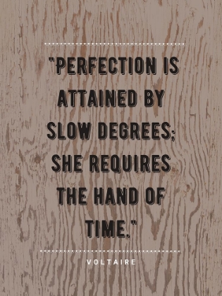Picture of VOLTAIRE QUOTE: PERFECTION