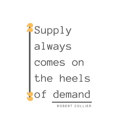 Picture of ROBERT COLLIER QUOTE: DEMAND