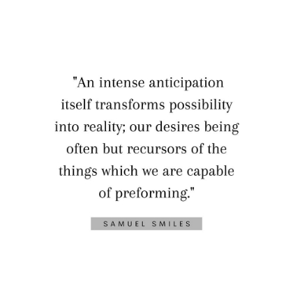 Picture of SAMUEL SMILES QUOTE: REALITY