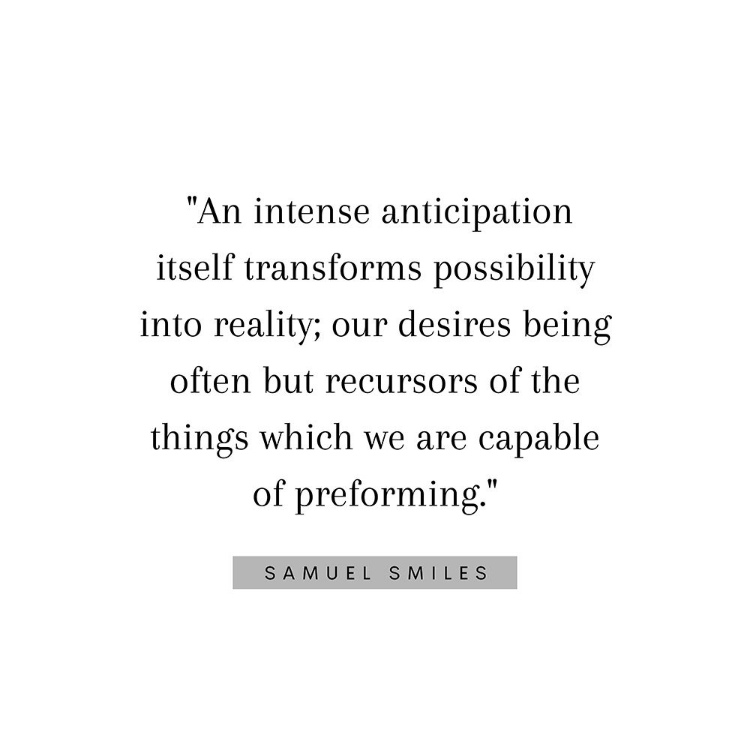 Picture of SAMUEL SMILES QUOTE: REALITY