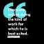 Picture of NAPOLEON HILL QUOTE: KIND OF WORK