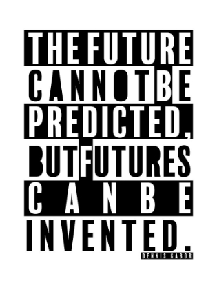 Picture of DENNIS GABOR QUOTE: THE FUTURE