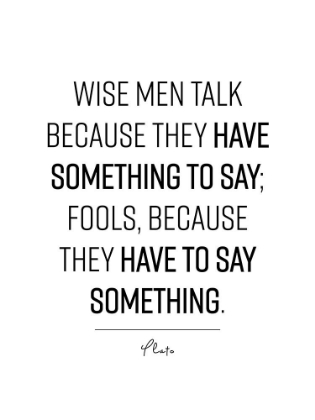 Picture of PLATO QUOTE: WISE MEN