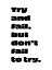 Picture of STEPHEN KAGGWA QUOTE: TRY AND FAIL