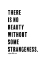 Picture of EDGAR ALLAN POE QUOTE: THERE IS NO BEAUTY