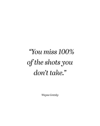 Picture of WAYNE GRETZKY QUOTE: YOU MISS