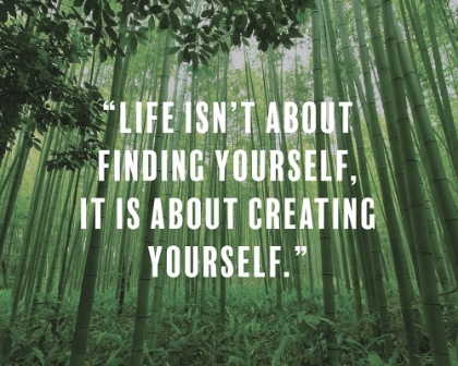 Picture of ARTSY QUOTES QUOTE: CREATING YOURSELF