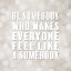 Picture of ARTSY QUOTES QUOTE: BE SOMEBODY