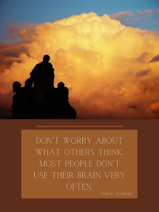 Picture of VENKAT DESIREDDY QUOTE: WHAT OTHERS THINK