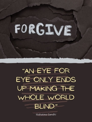 Picture of M.K. GANDI QUOTE: EYE FOR EYE