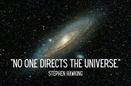 Picture of STEPHEN HAWKING QUOTE: THE UNIVERSE