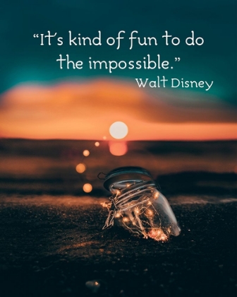 Picture of WALT DISNEY QUOTE: KIND OF FUN