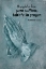 Picture of BIBLE VERSE QUOTE ROMANS 12:12, ALBRECHT DURER - PRAYING HANDS