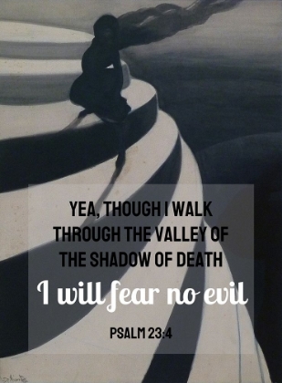 Picture of BIBLE VERSE QUOTE PSALM 23:4, LEON SPILLIAERT - VERTIGO 2