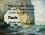 Picture of BIBLE VERSE QUOTE 1 SAMUEL 2:2, CLAUDE MONET - THE MANNEPORT ROCK ARCH WEST OF ETRETAT