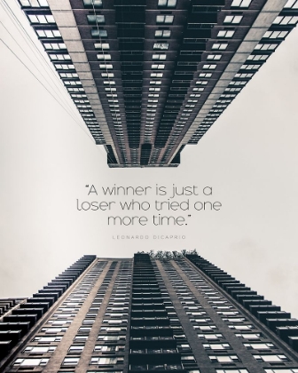 Picture of LEONARDO DICAPRIO QUOTE: A WINNER