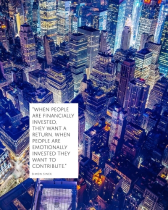 Picture of SIMON SINEK QUOTE: INVESTED