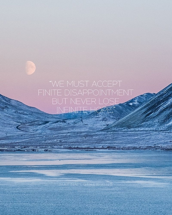 Picture of MARTIN LUTHER KING QUOTE: INFINITE HOPE