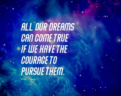 Picture of WALT DISNEY QUOTE: OUR DREAMS