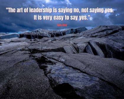 Picture of ARTSY QUOTES QUOTE: ART OF LEADERSHIP