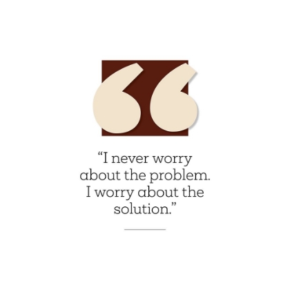 Picture of ARTSY QUOTES QUOTE: SOLUTION
