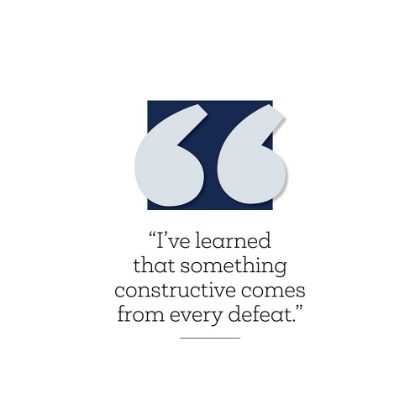 Picture of ARTSY QUOTES QUOTE: EVERY DEFEAT