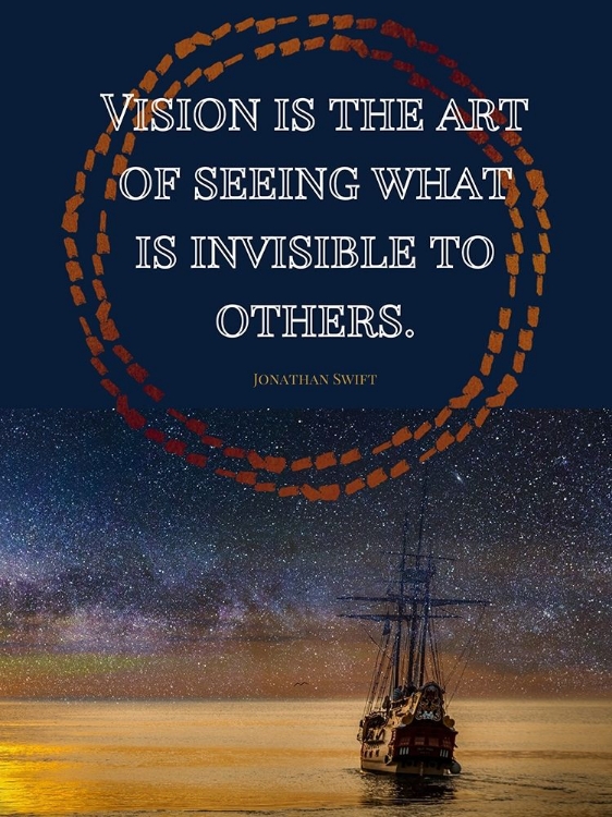 Picture of JONATHAN SWIFT QUOTE: ART OF SEEING