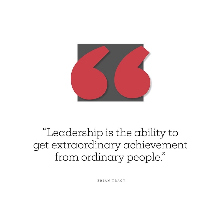Picture of BRIAN TRACY QUOTE: LEADERSHIP
