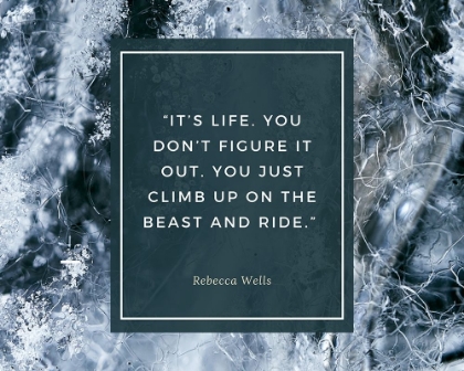 Picture of REBECCA WELLS QUOTE: ITS LIFE
