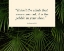 Picture of MUHAMMAD ALI QUOTE: THE PEBBLE IN YOUR SHOE