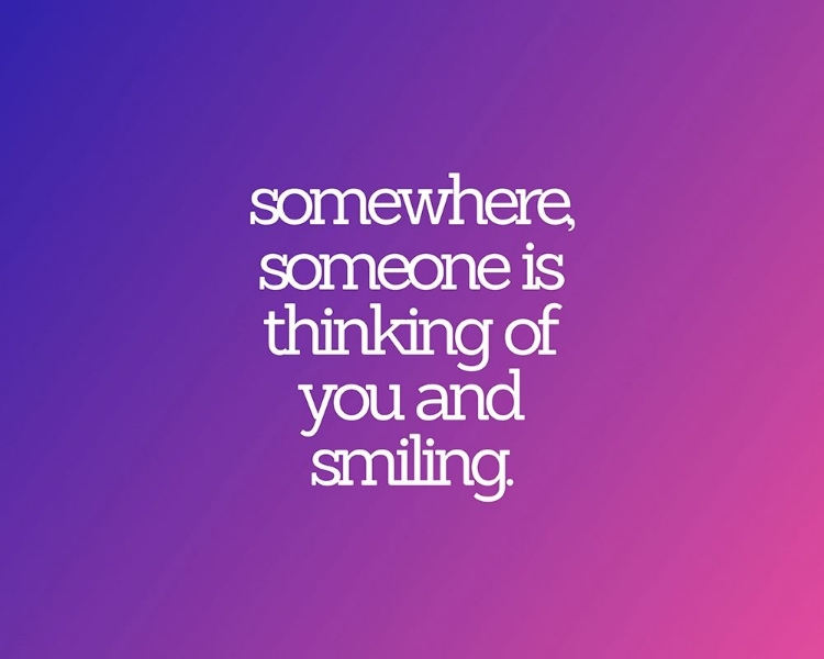Picture of ARTSY QUOTES QUOTE: THINKING OF YOU