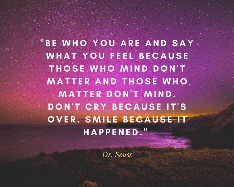 Picture of DR. SEUSS QUOTE: BE WHO YOU ARE