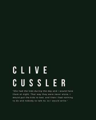 Picture of CLIVE CUSSLER QUOTE: KIDS