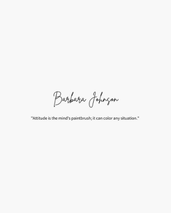 Picture of BARBARA JOHNSON QUOTE: PAINTBRUSH