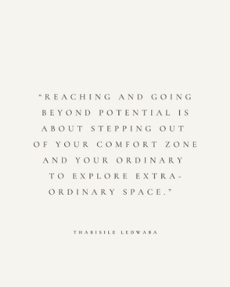 Picture of THABISILE LEDWABA QUOTE: POTENTIAL