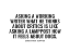 Picture of CHRISTOPHER HAMPTON QUOTE: WORKING WRITER