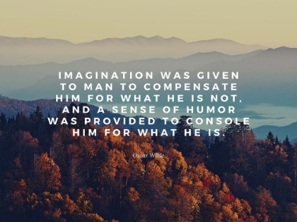 Picture of OSCAR WILDE QUOTE: IMAGINATION