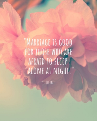 Picture of ST. JEROME QUOTE: MARRIAGE
