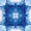 Picture of INDIGO WASH KALEIDOSCOPE I