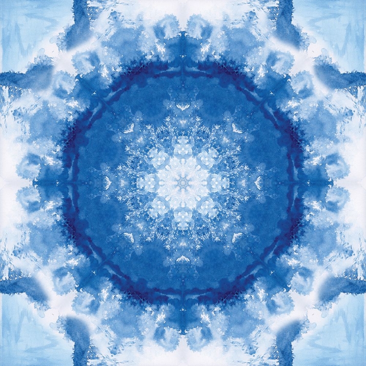 Picture of INDIGO WASH KALEIDOSCOPE II