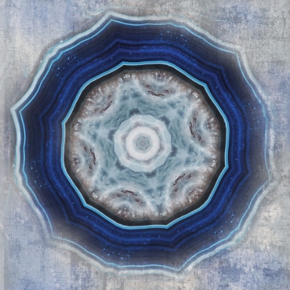 Picture of KALEIDOSCOPE BLUE AGATE II